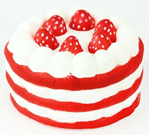 Jumbo Squishies Slow Rising Strawberry Cake kawaii Fun Toy and cute Gift