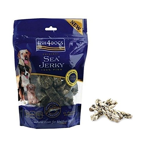 (4 Pack) Fish4Dogs - Sea Jerky Fish Twists 100g