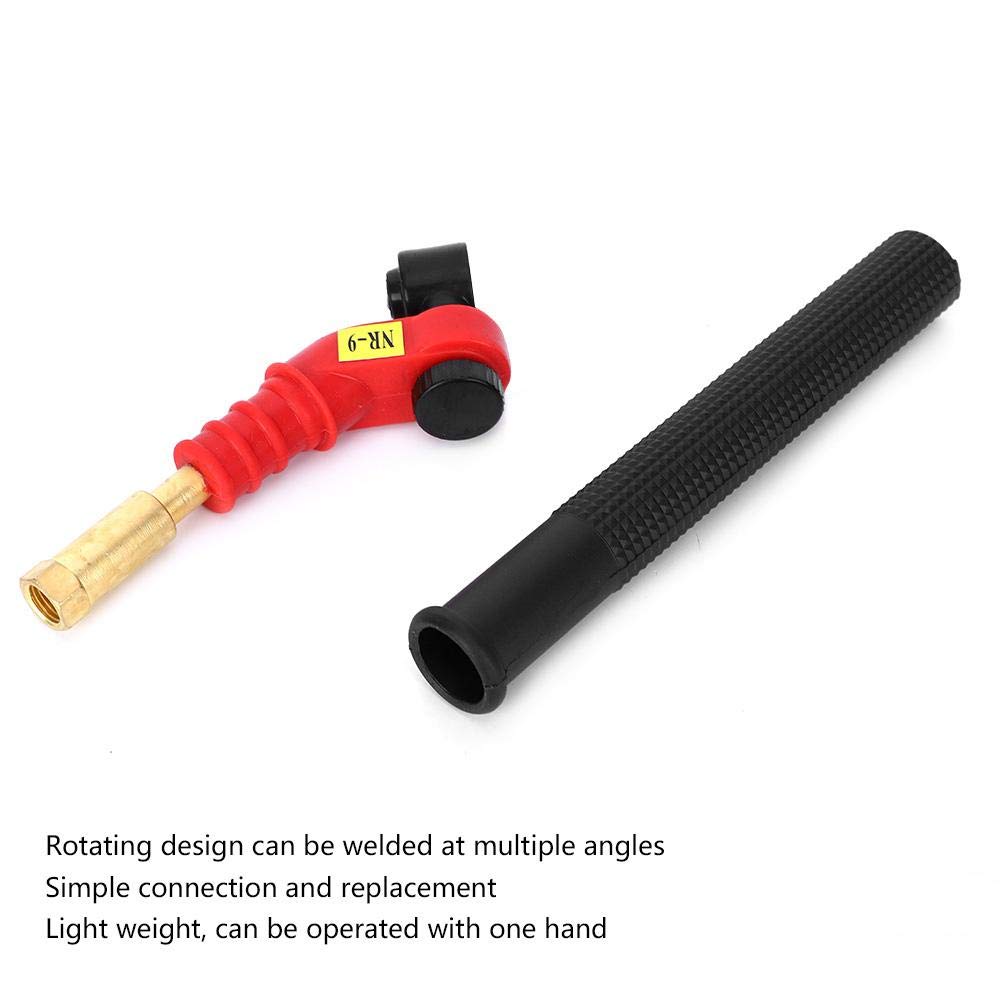 Welding Torch Head, NR-9 Air Cooled Swivel Neck Tig Welding Torch Head Body, Weld Equipment Accessories - Image 5