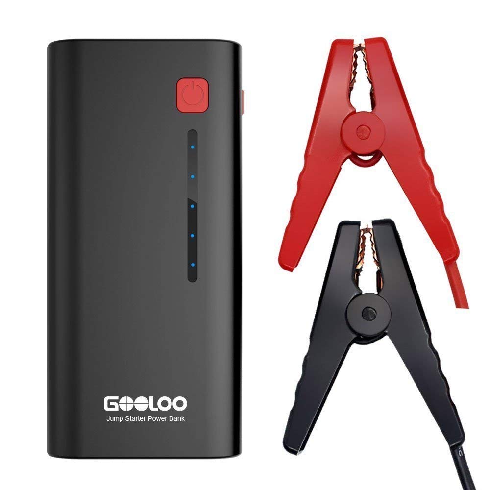 GOOLOO Car Jump Starter 600A Peak 15000mAh Car Battery Booster Jump