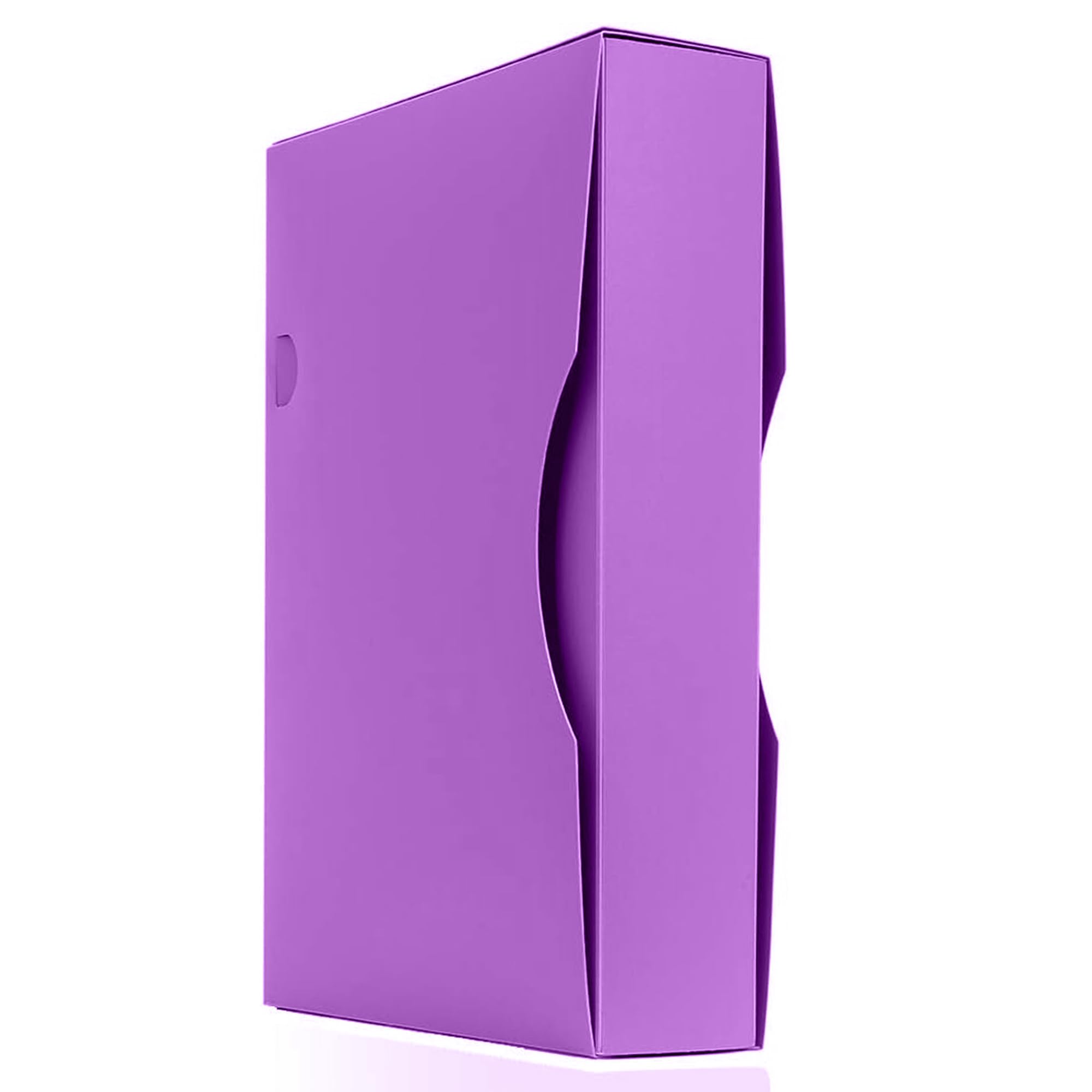 Arpan Purple A4 Display Book 150 Pockets – Flip File Storage Folder with Plastic Sleeves | Plastic Wallet Folder A4 Display Book for Documents, Reports, Artwork, Projects, 1 Pack