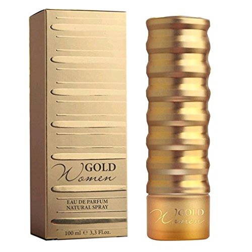 New Brand awgoldnb34s 3.3 Oz. Gold Eau De Parfum Spray For Women