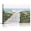 NWT-Canvas-Wall-Art-Path-Green-Beach-Sea-Water-Painting-Artwork-for-Home-Prints-Framed-32x48-inches NWT Canvas Wall Art Path Green Beach Sea Water Painting Artwork for Home Prints Framed - 32x48 inches