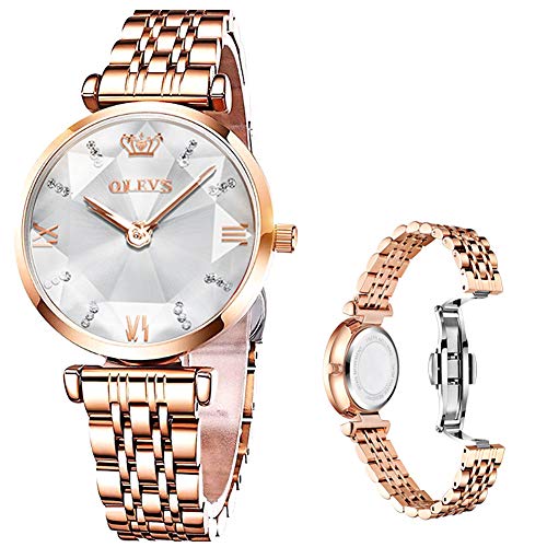 rose gold watch small face