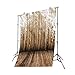 Qintec Photography Backdrops Nostalgia Wood Photo Backdrop for Photography Studio Video Shooting 5x7ft