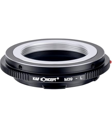 Amazon.com : K&F Concept Lens Mount Adapter Compatible with Leica