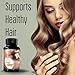 Natural Hair Growth Vitamins - Healthier, Thicker & Longer Hair Regrowth, Damaged Hair Treatment, Stops Hair Loss, Formulated With Eclipta Alba, Gotu Kola & More, All Hair Types 90 Veg Capsules