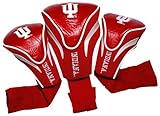 NCAA Indiana Hoosiers 3 Pack Contour Head Covers