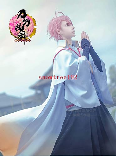 Amazon 高完成度 豪華 活撃 刀剣乱舞 審神者 主 グラデーション版 コスプレ衣装 手袋 ウィッグ コスプレ 仮装 通販