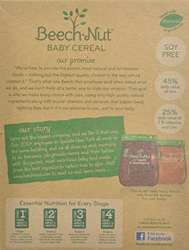 beechnut rice cereal ingredients