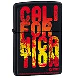 Zippo Lighter - Californication Black Matte