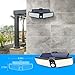 URPOWER Solar Lights Outdoor, Upgraded Two-Sided Illumination 80 LED Solar Lights Waterproof Wireless Security Solar Motion Sensor Light Outdoor Wall Light for Driveway Step Stair Pool Patio 2 Pack