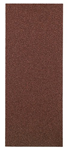 kwb Strisce abrasive 115 x 280 mm in corindone nelle grane 60, 80, 120, 180, incollaggio di alta qualità, robusto supporto di carta, universale, taglio grossolano e medio fine di legno e metallo