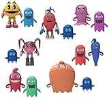 K'NEX Pac-Man Complete 7 Action Figure Collection Pacman, Cylindria, Spiral, Inky, Pinky, Blinky and Clyde