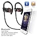 WIRITH Bluetooth Headphones, IPX6 Waterproof Sports Wireless Earbuds, In-Ear Bluetooth Headsets with Built-in Mic, HD Stereo Sound, Noise Cancelling, for Gym Running Workout