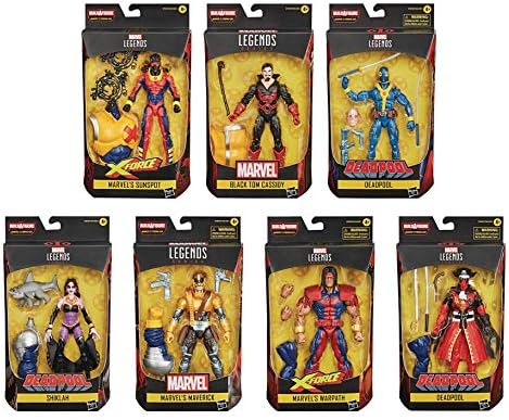 Deadpool Marvel Legends Wave 3 Set of 7 