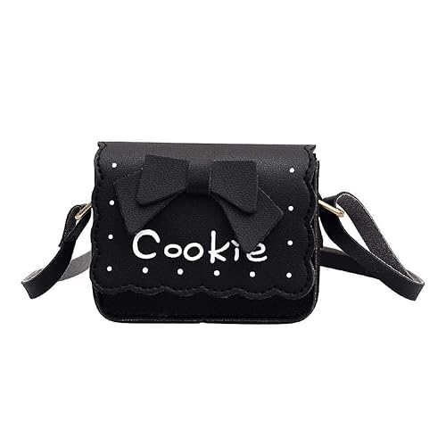 BEBIG Fashion Women Messenger Bag, Cookie Print Girls Handbags Children Shoulder Crossbody Bag Messenger Purse