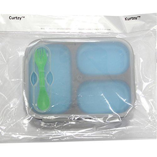 Lunch Box Pieghevole A 3 Scomparti - Contenitore Alimenti Silicone | Microonde E Freezer Safe - Foto 5