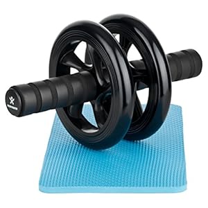 BODYMATE AB Roller Classic I de Abdominales con Alfombrilla I I Abdominal con Comodidad Asas I Abdominales I AB Wheel