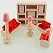 Peradix Wooden Doll Livingroom House Furniture Room Dollhouse Miniature Set For Kids Children Child Play Toy (#2)