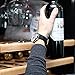 iStrap Leather Watch band Alligator Grain Calfskin Replacement Strap Stainless Steel Buckle Bracelet for Men Women-18mm 19mm 20mm 21mm 22mm 24mm-Black Brown