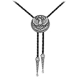 Joxevyia Eagle Bolo Tie for Men Vintage Native