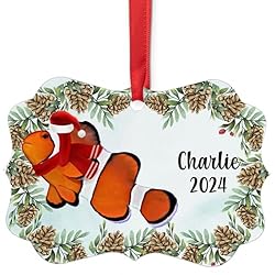 Ocellaris Clownfish Christmas Ornament 2024