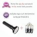 Black Light UV Flashlight , Ultraviolet Lights 1# Best 100 LED Pet Urine Detector 30FT Flood Effect Scorpion Flashlights (AA Batteries Included)