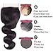 10A Brazilian Body Wave Virgin Hair 3 Bundles With Closure Free Part Unprocessed 100% Human Hair Bundles With Lace Closure (12 14 16+12Free part)