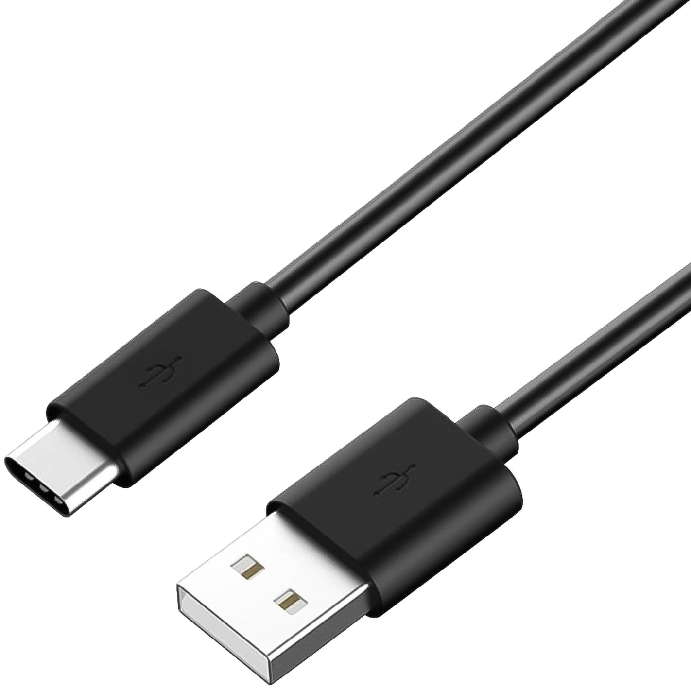 Premium Cord ku31cf1bk USB-C to USB 2.0 Connection Cable 1 m Fast Charge up to 3 A Charging Cable and Data Cable USB 3.1 Type C Male to USB 2.0 Type A Male Black Length 1 m