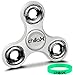 Chillax Fidget Spinner - Tri-Spinner Fidget Toy for Anxiety and ADHD (White)