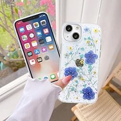 CEOKOK for iPhone 14 Plus/15 Plus Case Clear with