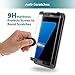 S7 Edge Screen Protector, Klearlook [Case Friendly] Premium 3D Curve HD Clear Tempered Glass Screen Protector + Rear Carbon Fibre Film (Black Onyx)