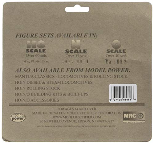 Model Power 6058 Park Benches Set (6) O