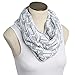 -Sale-Hold Me Close Muslin Double Gauze Nursing Scarf (White with Gray Arrows)