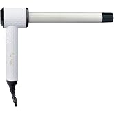 Mr Big Extra Long L-Shaped Curling Wand - First Angled Wand with an Extended 8&rdquo; Barrel - Best XL Wand for Curling Long Hair and Extensions Quicker - Ceramic, Auto Off, Dual Voltage - 1&rdquo; Diameter