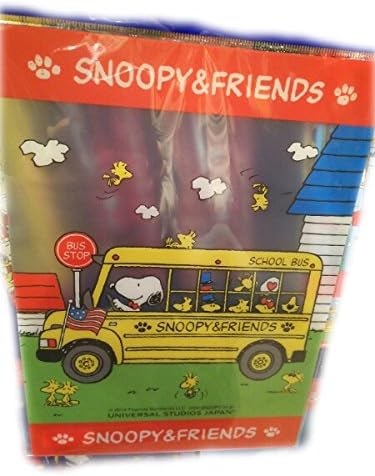 Amazon Co Jp Usj スヌーピー スクールバス 下敷き ホビー 通販