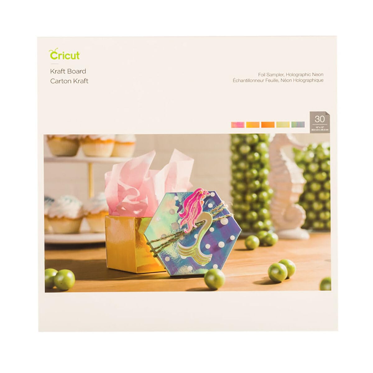 FOIL KRAFTBOARD Holographic 12X12(30)