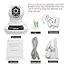 LeFun Wireless Camera, Baby Monitor WiFi IP Surveillance Camera HD 720P Nanny Cam Video Recording with Pan Tilt Remote Motion Detect Two Way Audio and Night Vision (View Amazon Detail Page)