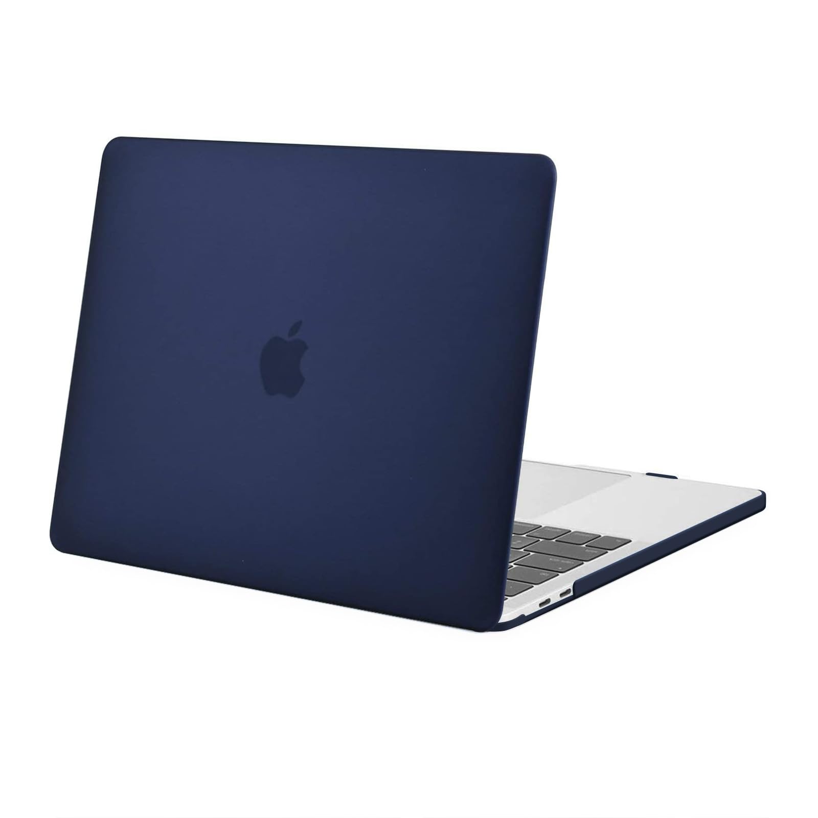 MOSISO Compatible with MacBook Pro 13 inch Case 2026 2025 2024 2023 2022-2016 M2 M1 A2338 A2289 A2251 A2159 A1989 A1706 A1708 with/without Touch Bar, Plastic Hard Shell Case Cover, Navy Blue
