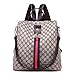 LYOMON Fashion Leather Backpack Purse for Women Designer PU Shoulder Bag Handbags Travel Purse Sshool Backpack for Girl