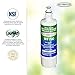 Aqua Fresh ADQ36006101 Replacement Water Filter for LG LT700P, 9690, ADQ36006102, RFC 1200A, 46-9690 469690, ADQ36006101-S, LFXS30766S, WSL-3, FML-3 Refrigerator (3 Pack)