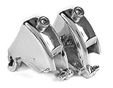 Chrome Xbox 360 Controller Trigger Pair w/ Built in Trigger Stops for FPS Games