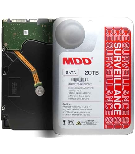Amazon.com: MDD MDD (MDD20TSATA25672E) 20TB 7200 RPM 256MB Cache