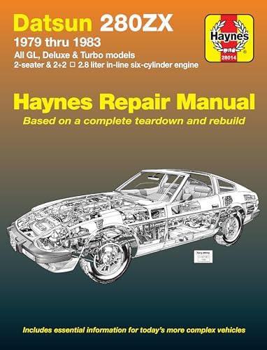 Datsun 240Z (70-73), 260Z (74-75) & 280Z (76-78) Haynes Repair