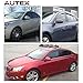 AUTEX Tape on Window Visor Fits for 2011 2012 2013 2014 2015 Chevy Cruze Side Wind Deflectors Sun Rain Guards Made in Taiwan