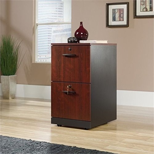 Bowery Hill 2 Drawer File Cabinet In Classic Cherry Office Furniture Accessories Cabinets Racks Shelves