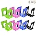 GenericABCDEFG Tuzico 8 Pairs (16pcs) Metal Bookends, 6.69