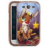 Samsung Galaxy S3 Neo Case Cover Shell Wooden Case dark - Happy ren