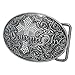 Buckle Rage Womens Southern Girl Cowgirl Up Cross Belt Buckle Clear